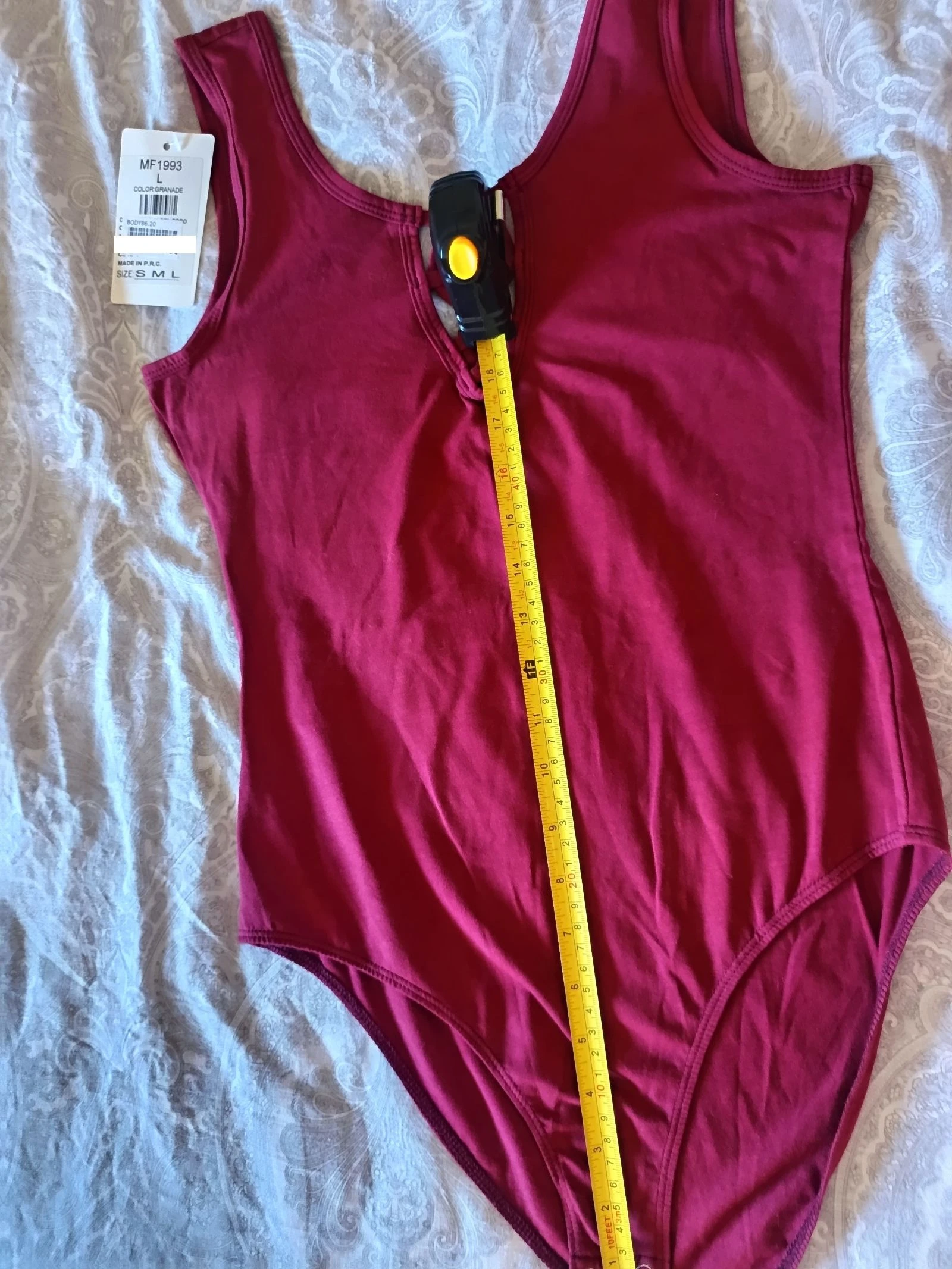 Body Granate com Decote Cruzado / Estilo Y2K-Vintage 💋 – photo 4